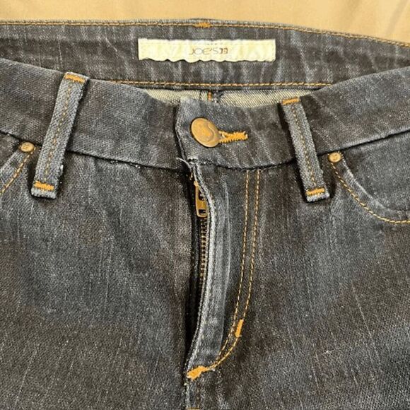 Joe's Jeans The Muse Fit Boot Cut Jeans Dark Wash Mid Rise Size 27 - Picture 6 of 14